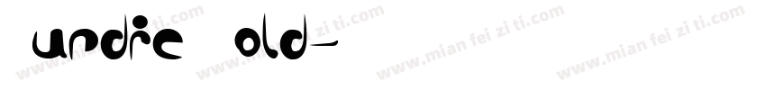 Surdie Bold字体转换